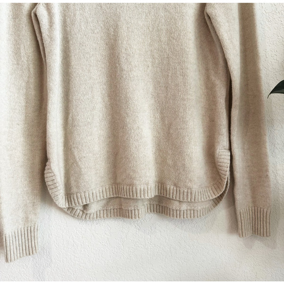 Toad & Co Womens Crew LambWool Sweater Small Fair Isle Lightweight Preppy Ivory - Picture 3 of 10